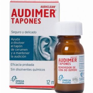 AUDIMER AUDICLEAN TAPONES SOLUCION LIMPIEZA OIDO