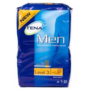 TENA FOR MEN LEVEL 3 16 UND.