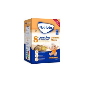 NUTRIBEN 8 CEREALES GALLETA MARIA 600GR.