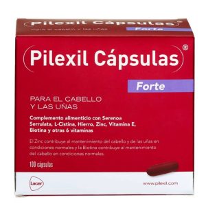 PILEXIL CAPSULAS FORTE CABELLO Y UÑAS 100 CAPS
