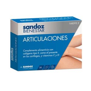 SANDOZ BIENESTAR ARTICULACIONES 30 CAPS