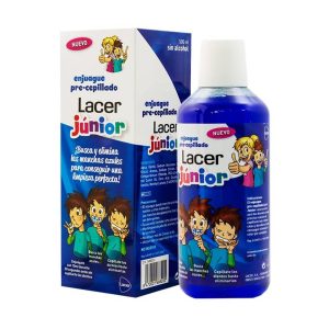 ENJUAGUE PRE CEPILLADO LACER JUNIOR 500 ML