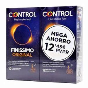 CONTROL FINISSIMO PRESERVATIVOS 12 U 2 ENVASES
