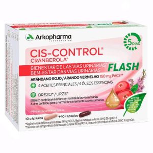 CRANBEROLA CISCONTROL FLASH ARANDANO 20 CAPSULAS