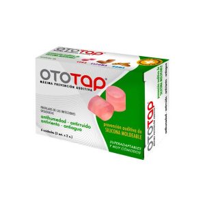 TAPONES OIDOS SILICONA OTOTAP 6 UNIDADES