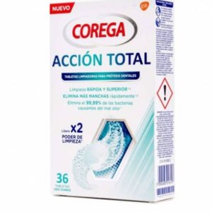 COREGA ACCION TOTAL LIMPIADOR LIMPIEZA PROTESIS
