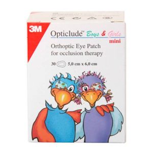 PARCHE OCULAR OPTICLUDE DIBUJOS PEQ 30 U
