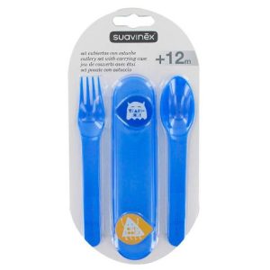 CUBIERTOS PLASTICO ESTUCHE NIÑO