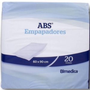 EMPAPADOR DESECHABLE ABS 20 UNIDADES 90 cm x 60 cm