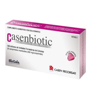 CASENBIOTIC 30 COMPRIMIDOS SABOR FRESA