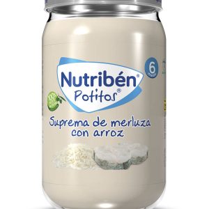 NUTRIBEN SUPREMA DE MERLUZA CON ARROZ POTITO 235