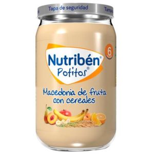 NUTRIBEN MACEDONIA DE FRUTA CON CEREALES POTITO