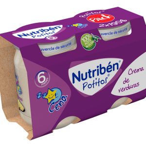 NUTRIBEN CENA CREMA DE VERDURAS POTITO 2 X 190 G
