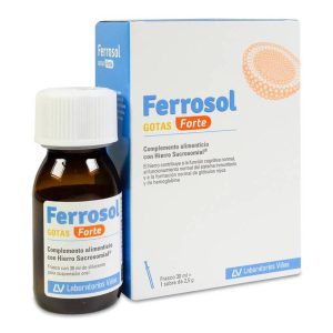FERROSOL GOTAS FORTE 1 ENVASE 30 ml + 1 SOBRE 2,5 g