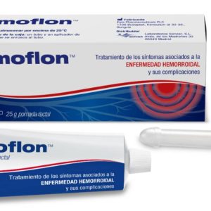 EMOFLON POMADA RECTAL 25 MG.