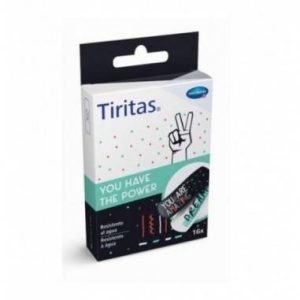 TIRITAS AQUA POWER APOSITO ADHESIVO 16 U 25 X 72