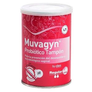 MUVAGYN PROBIOTICO TAMPON VAGINAL 9 UNIDADES REG