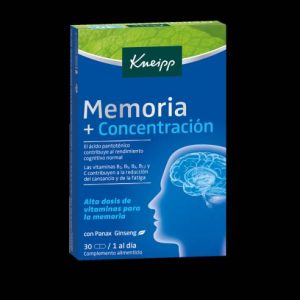 KNEIPP MEMORIA Y CONCENTRACION 30 CAPS.