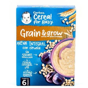 GERBER PAP AVENA/CIRUELA 250G