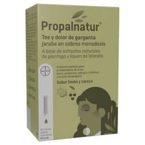 PROPALNATUR TOS Y DOLOR DE GARGANTA 16 SOBRES MO