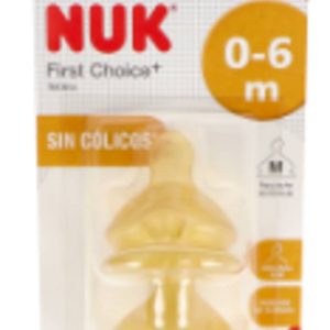 TETINA NUK ANCHA FC 1M LATEX BI. 2UDS.