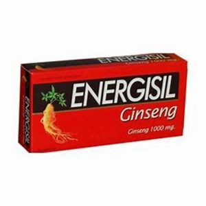 ENERGISIL GINGSENG 1000 MG. 30 CAPS.