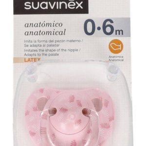 CHUPETE SUAVINEX ANATOMICO LATEX 0-6 M