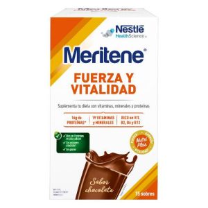 MERITENE POLVO CHOCOLATE 15 SOBRES 30 G.