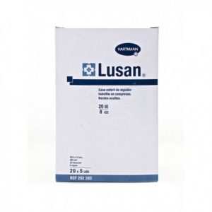 COMPRESAS GASA ESTERIL LUSAN C/100 UND