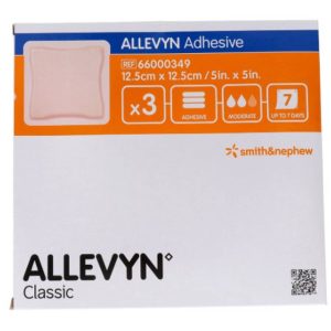 ALLEVYN ADHESIVE APOSITO ESTERIL 12,5 X 12,5 CM