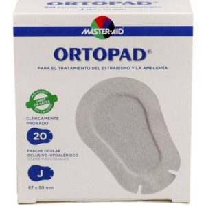 PARCHE OCULAR ORTOPAD JUNIOR 20 UI. BLAN
