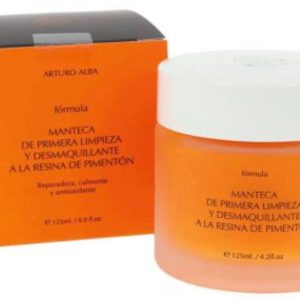 MANTECA DE PRIMERA LIMPIEZA Y DESMAQUILLANTE A LA RESINA DE PIMENTON 125 ML